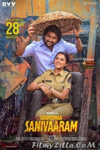 Saripodhaa Sanivaaram (2024) South Indian Hindi Dubbed Movie